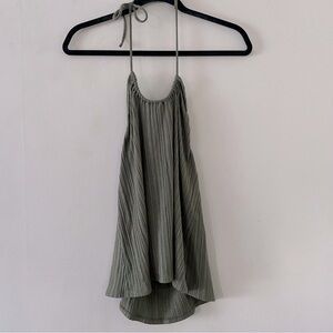 Everlane The Rib Soft Knit Halter Top EUC